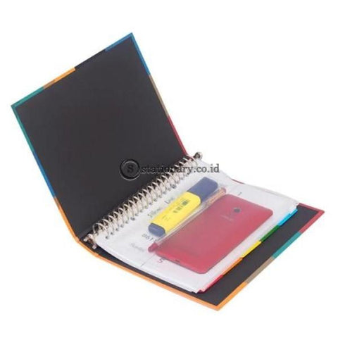 Bantex Multiholes Zipper Pocket 20 Holes A5 #8072 08 Office Stationery