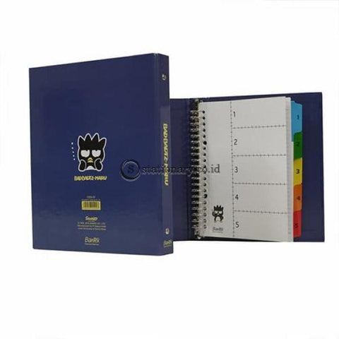 Bantex Multiring Binder 20 Ring 25Mm A5 Bad Badtz Maru Blue #1329 Office Stationery