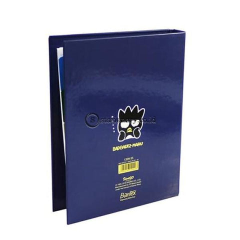 Bantex Multiring Binder 20 Ring 25Mm A5 Bad Badtz Maru Blue #1329 Office Stationery