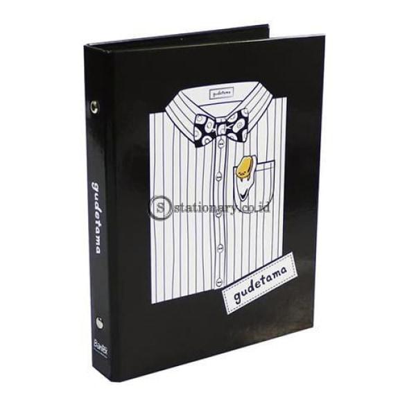 Bantex Multiring Binder 20 Ring 25Mm A5 Gudetama Black #1329 Office Stationery