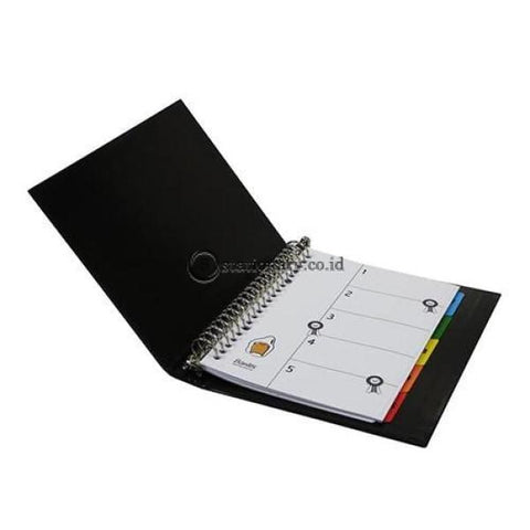 Bantex Multiring Binder 20 Ring 25Mm A5 Gudetama Black #1329 Office Stationery