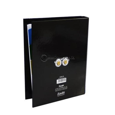 Bantex Multiring Binder 20 Ring 25Mm A5 Gudetama Black #1329 Office Stationery