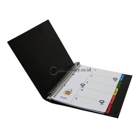 Bantex Multiring Binder 26 Ring 25Mm B5 Gudetama Black #1328 Office Stationery