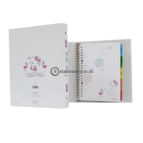Bantex Multiring Binder 26 Ring 25Mm B5 Hello Kitty Summer Shell #1328 Office Stationery