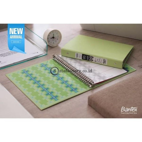 Bantex Multiring Binder Batik Series Pistachio B5 26 Ring O 25mm #1336 72