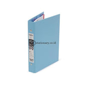 Bantex Multiring Binder Batik Series Sky Blue A5 20 Ring O 25mm #1334 23