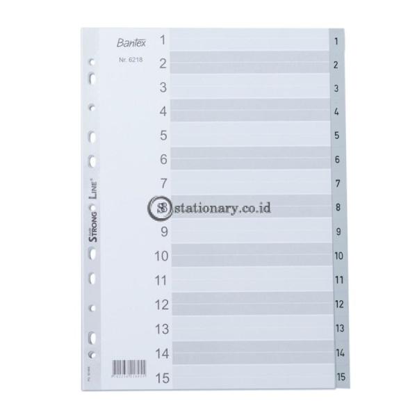 Bantex Numerical Indexes A4 1-15 Index (15 pages) #6218
