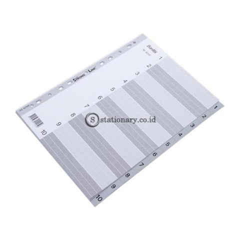 Bantex Numerical Indexes A4 10 Pages (1-10 Index) #6210 Office Stationery