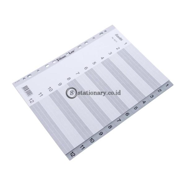 Bantex Numerical Indexes A4 12 Pages (1-12 index) #6211