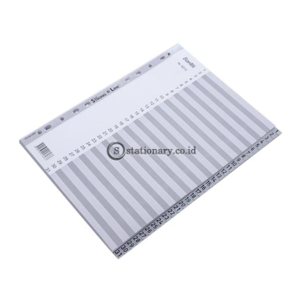 Bantex Numerical Indexes A4 31 Pages (1-31 index) #6212