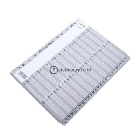 Bantex Numerical Indexes A4 54 Pages (1-54 Index) #6215 Office Stationery