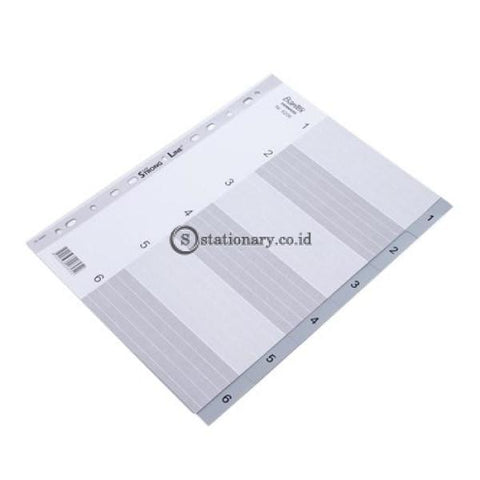 Bantex Numerical Indexes A4 6 Pages (1-6 Index) #6206 Office Stationery