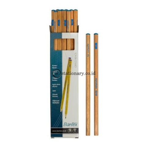 Bantex Office Pencil Grade 2B For Computer (12 Pcs) #8116 00 Stationery