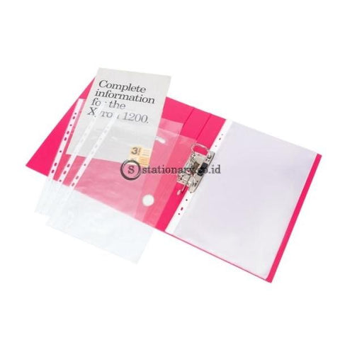 Bantex Pocket Clear (20 Sheets) 0.06Mm Thickness Folio #8843 Office Stationery