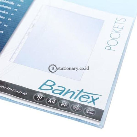 Bantex Pocket Display Book Refillable A4 0 07Mm (10 Sheet) #3166 08 Office Stationery