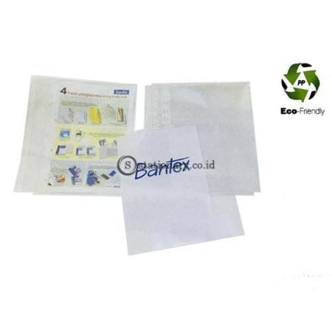 Bantex Pocket With Side Opening A4 0 08Mm Antiglare 10 Sheets #2022 Office Stationery
