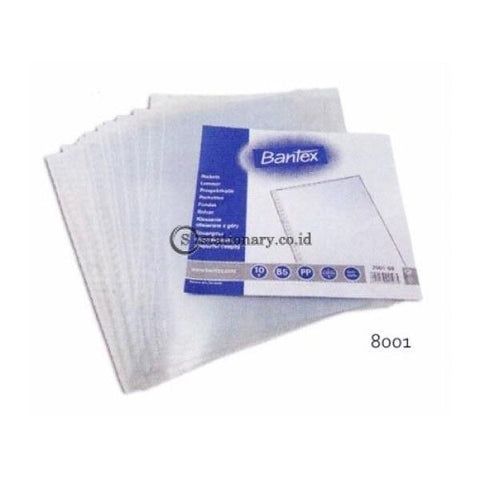 Bantex Pockets B5 26 Holes (10 Sheets) #8001 08 Office Stationery