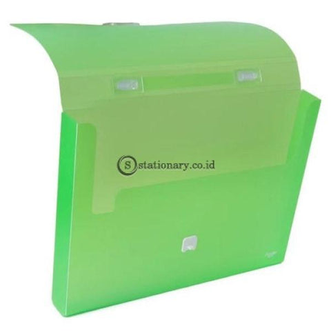 Bantex Portable Case With Handle Folio #3611 Grass Green - 15 Office Stationery Promosi