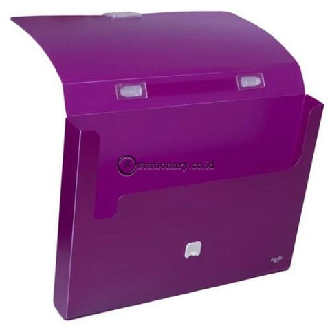 Bantex Portable Case With Handle Folio #3611 Grass Green - 15 Office Stationery Promosi