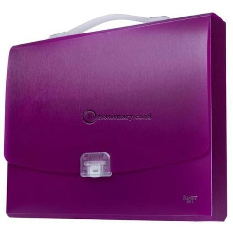 Bantex Portable Case With Handle Folio #3611 Grass Green - 15 Office Stationery Promosi