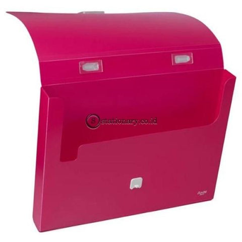 Bantex Portable Case With Handle Folio #3611 Grass Green - 15 Office Stationery Promosi