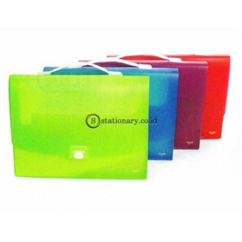 Bantex Portable Case With Handle Folio #3611 Grass Green - 15 Office Stationery Promosi