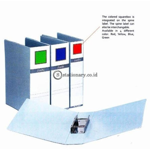 Bantex Post Pipe Binder 2 Ring 8Cm A4 #1391 Grey - 05 Office Stationery