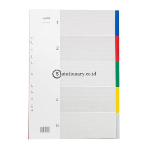 Bantex Pp Colour Divider A3 Potrait (5 Pages) #6017 00 Office Stationery
