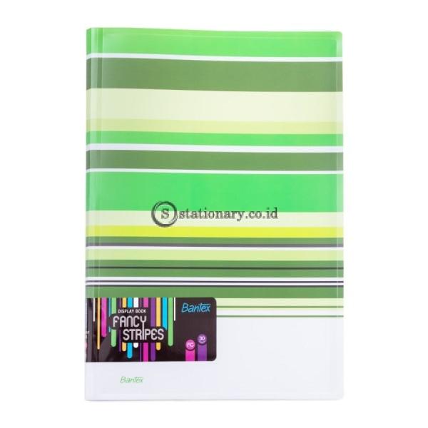 Bantex PP Fancy Stripes Display Book 30 Pockets Folio #3197 15
