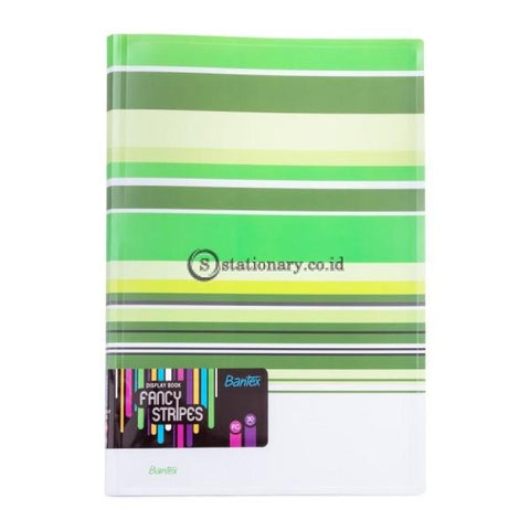Bantex PP Fancy Stripes Display Book 30 Pockets Folio #3197 15