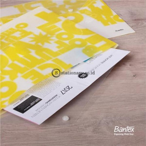 Bantex Pp Jolly Bright Envelope Folio #3236 Office Stationery