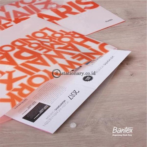 Bantex Pp Jolly Bright Envelope Folio #3236 Office Stationery