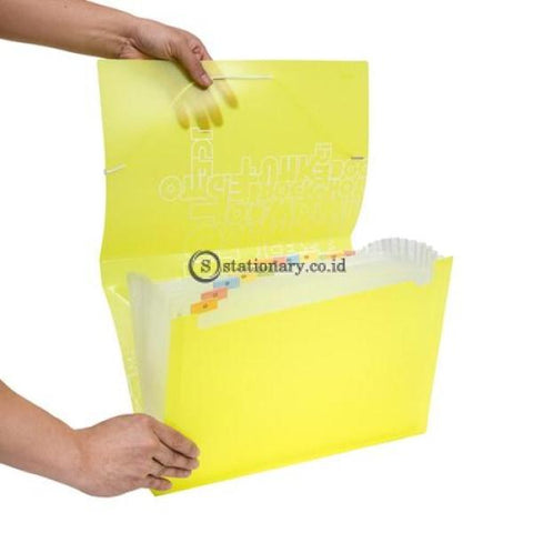 Bantex Pp Jolly Bright Expanding File 13 Pockets Folio #3607 Office Stationery