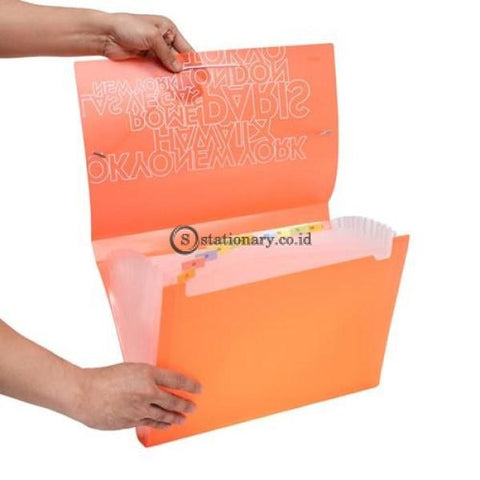 Bantex Pp Jolly Bright Expanding File 13 Pockets Folio #3607 Office Stationery