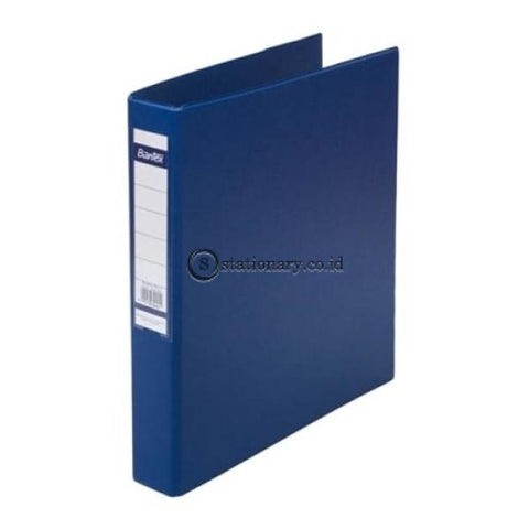 Bantex Ring Binder 3 D 25Mm A4 #8322 Blue - 01 Office Stationery