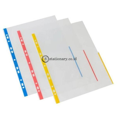 Bantex Signal Pocket Antiglare 25 Sheets A4 #2050 Red - 09 Office Stationery