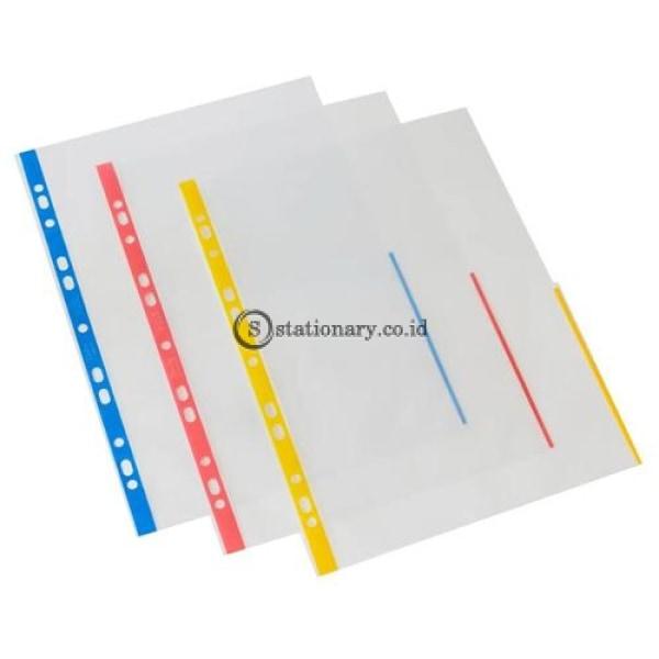 Bantex Signal Pocket Antiglare 25 Sheets A4 #2050 Red - 09 Office Stationery