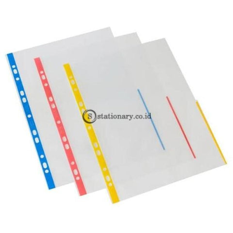 Bantex Signal Pocket Antiglare 25 Sheets A4 #2050 Red - 09 Office Stationery