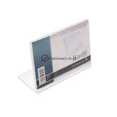 Bantex Slanted Sign Holder A8 Transparent #8857 08