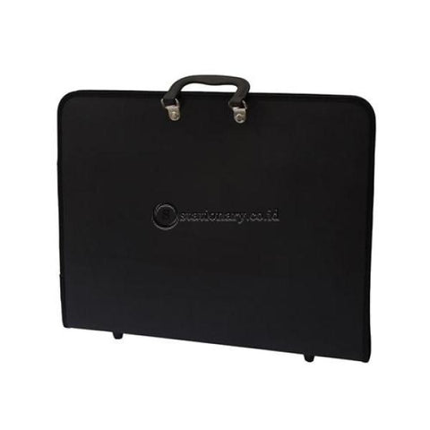 Bantex Stitching Artist Portfolio A2 Black #8005 Office Stationery