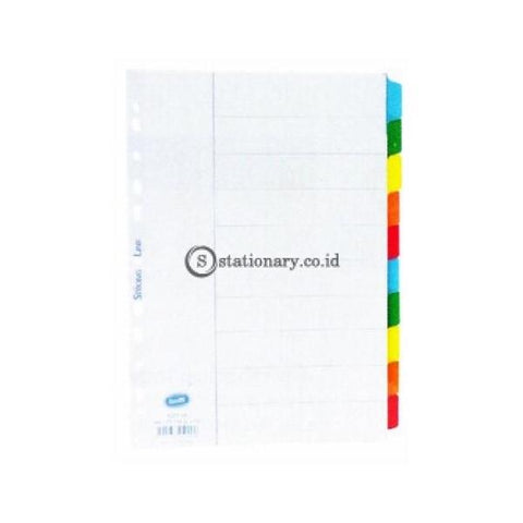 Bantex Strongline Divider A4 10 Pages (Plain Tabs) #6250 Office Stationery