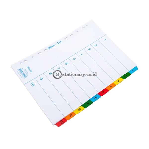 Bantex Strongline Indexes A4 10 Pages (1-10 index) #6240