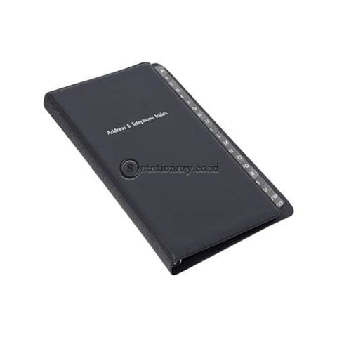 Bantex Telephone & Address Book #5591 Anthracite Grey - 25 Office Stationery