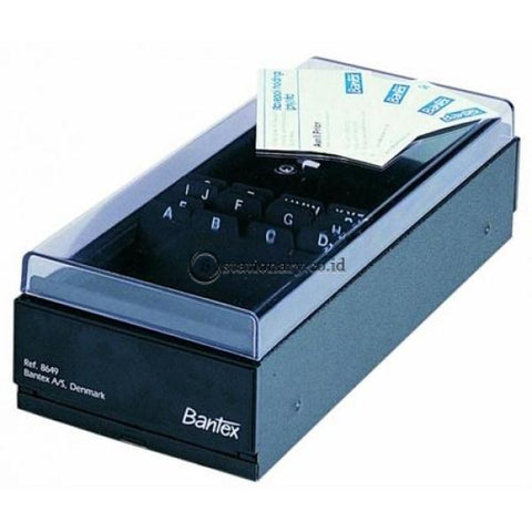 Bantex Business Card Cases Capacity 600 Cards #8649 10