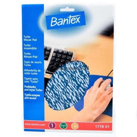 Bantex Turbo Mouse Pad Blue #1778 Biru - 01 It Supplies