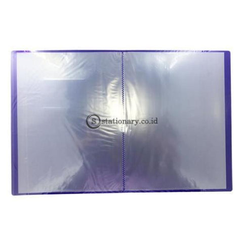 Bazic Clear Holder Album A4 10 Sheets (With Card Holder) #413 Office Stationery