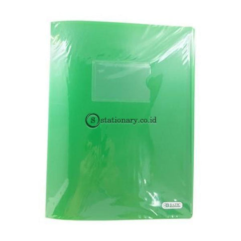 Bazic Clear Holder Album A4 10 Sheets (With Card Holder) #413 Office Stationery
