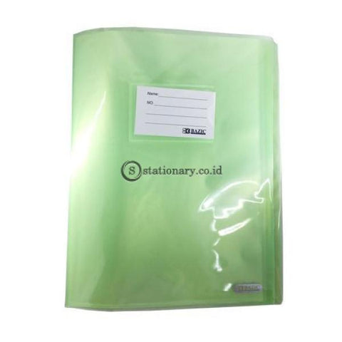 Bazic Clear Holder Album A4 20 Sheets (With Card Holder) #414 Office Stationery