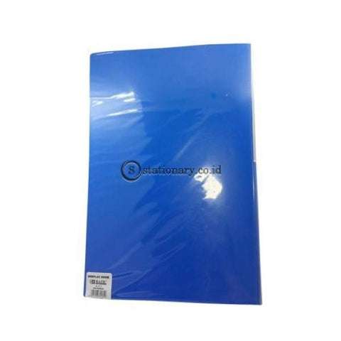 Bazic Clear Holder Album Folio 100 Sheets #451B Biru Office Stationery
