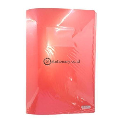 Bazic Clear Holder Album Folio 20 Sheets (With Card Holder) #416 Office Stationery